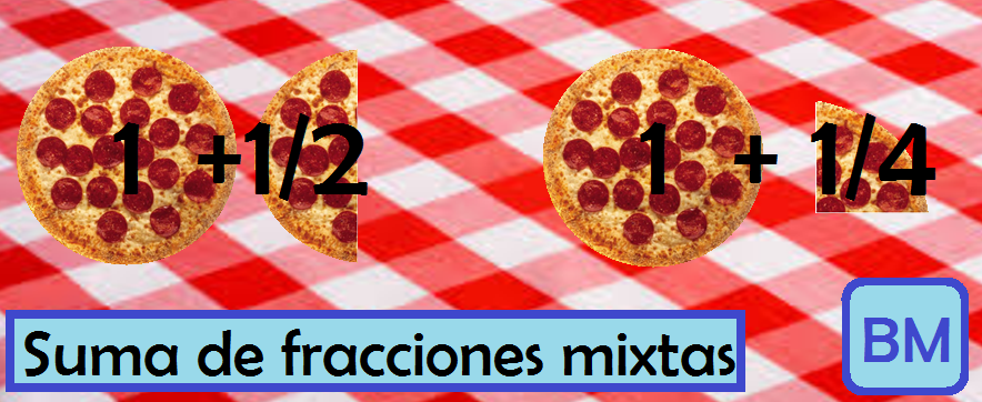 Suma de fracciones mixtas » Blog de Matemáticas